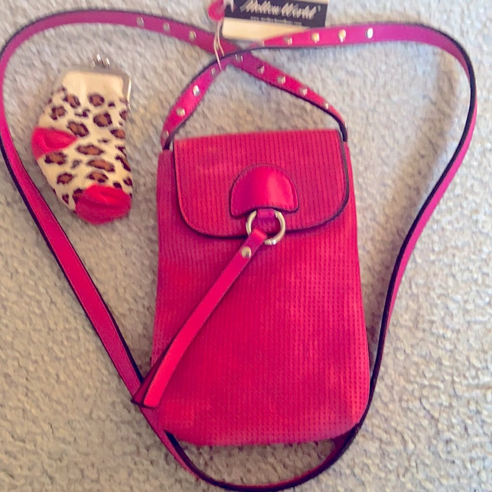 Mellow World NWT crossbody & changepurse